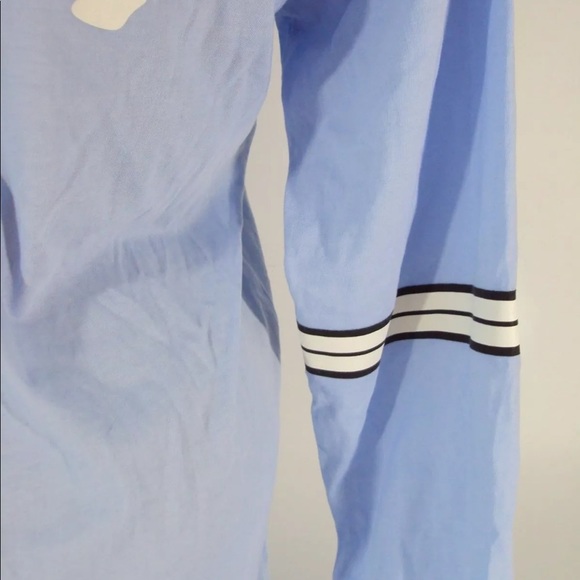 Victoria’s Secret pink Shirt Periwinkle Lace Tie - Picture 7 of 7